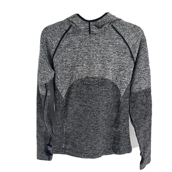 Fabletics Gray Hooded Sweatshirt - Picture 1 of 6